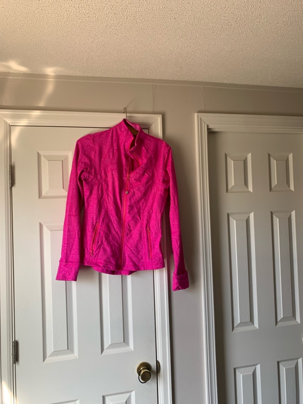 lululemon athletica Hot Pink Zip-Up Jacket